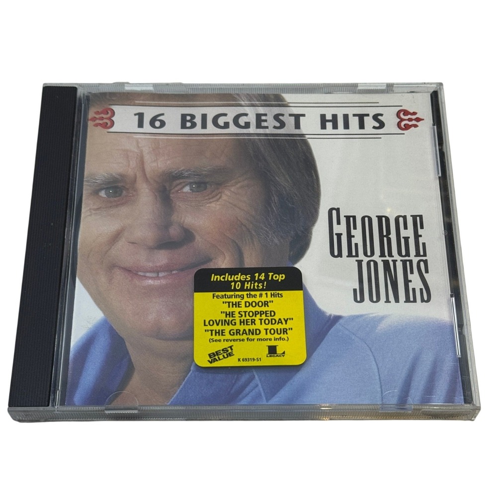 George Jones 16 Biggest Hits Country Music CD 1998 Legacy K 69319-S1